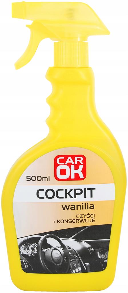 Car Cockpit Shine Liquid, Vanilla