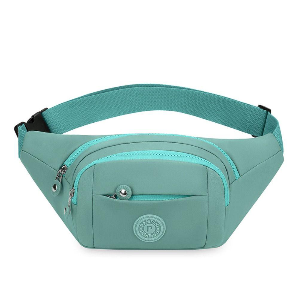 Модная поясная сумка с цветочным узором, водонепроницаемая, с множеством карманов, на грудь, нейлоновая, большой емкости, поясная сумка