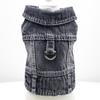 XS-XXL Новые Питомцы Собаки Джинсовая Куртка Жилет Весна Осень Веревочная Одежда для Кошки Щенка Джинсовый Жилет Комбинезон Боди Костюм для Животного
