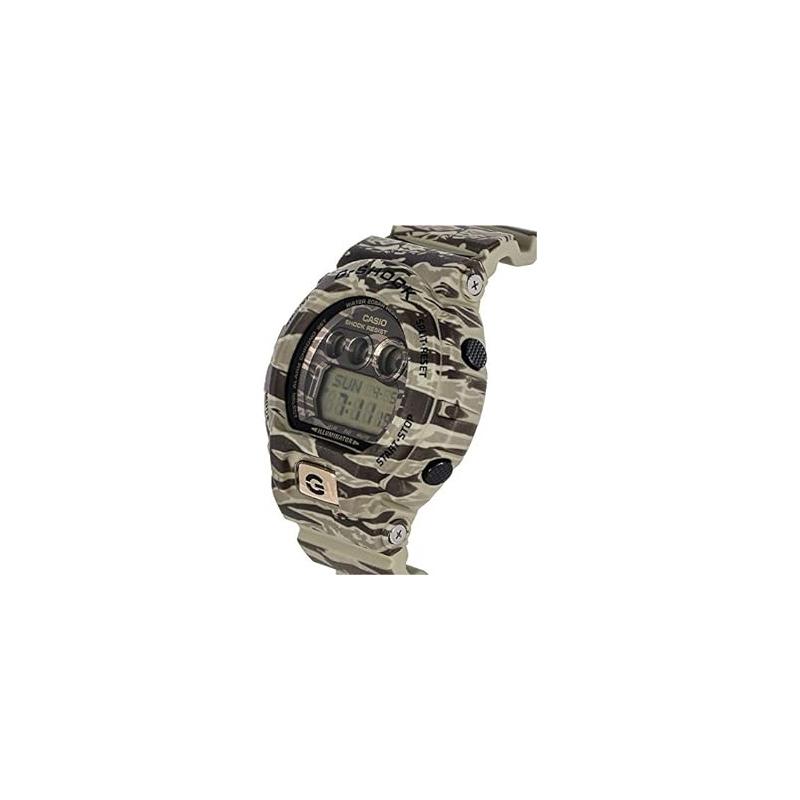 Casio G-SHOCK Классическая серия Камуфляж 'Опадающий лист' Грубый Очаровательный Военный стиль Водонепроницаемый Кварцевый механизм Ремешок из каучука Японский и GD-X6900TC-5DR