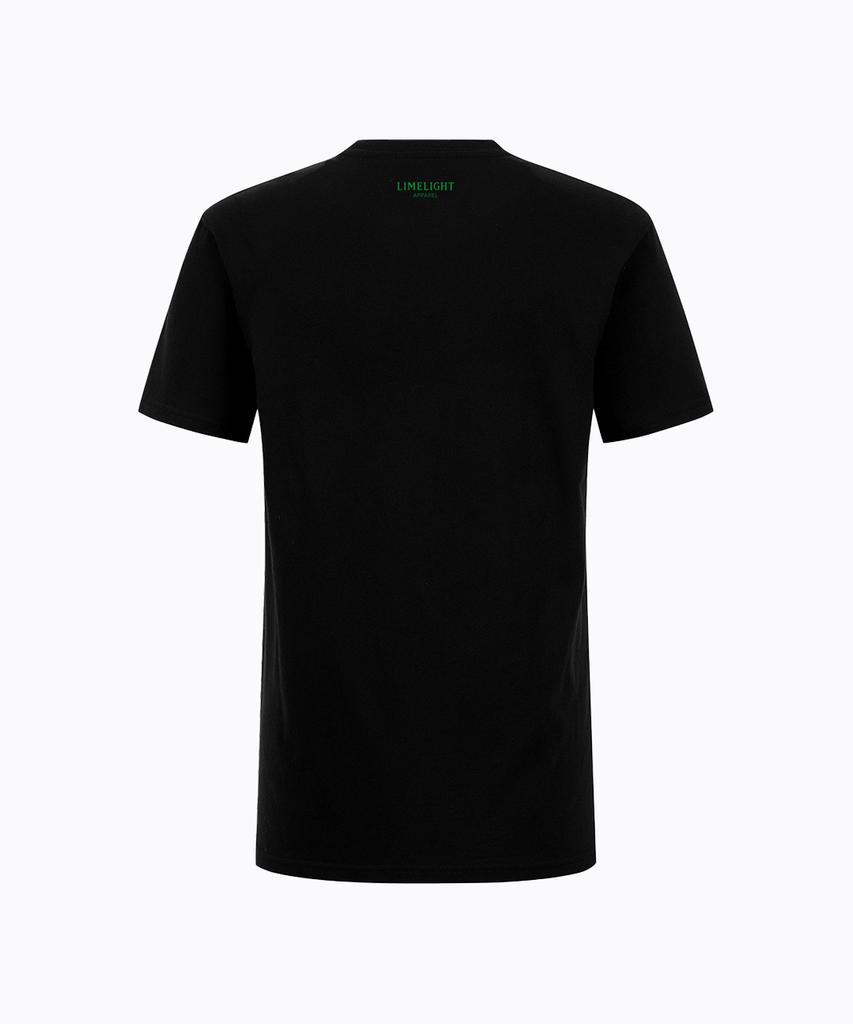 LIMELIGHT APPAREL Футболка Limelight (Черный/Зеленый)