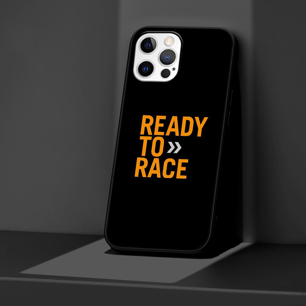 Чехол Ready To Race для iPhone 14 13 11 12 Pro Max XR 7 8 + X 6 6S Plus XS SE 2020 Coque Black Soft Phone Cover Silicone Funda