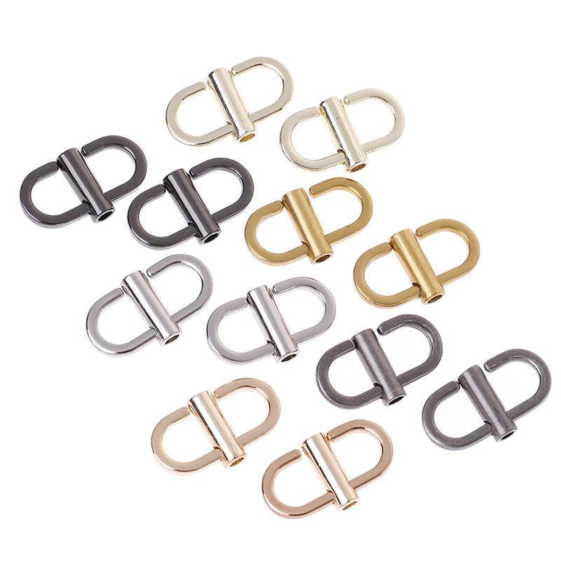 1Pair Adjustable Metal Buckles Chain Strap Bag Shorten Shoulder Bags Accessories