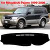 Накладка на панель приборов для Mitsubishi Pajero Shogun Montero V60 V73 V77 1999-2006 Противоскользящая подкладка Подушка-солнцезащита Нескользящие аксессуары