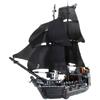 Pirates The Black Pearl and Queen Annes Revenge Ship Building Block Model Assemble Bricks Toys Kids Gifts Fit Kit