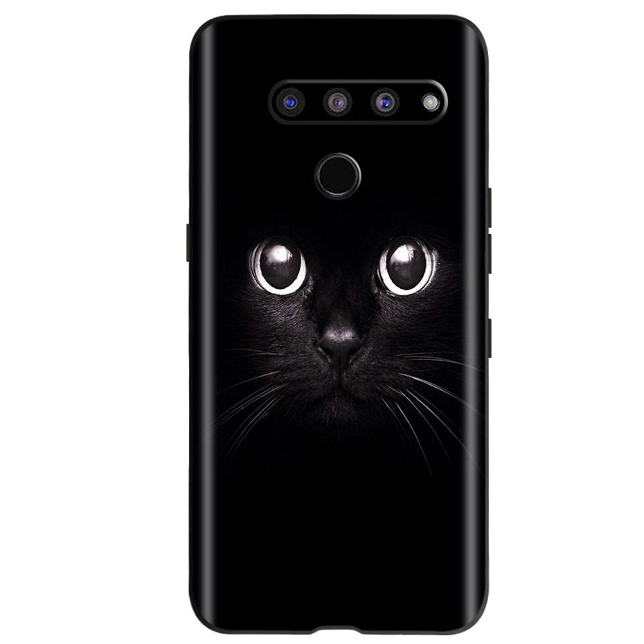 Чехол для LG V50 ThinQ 5G Модный узор Мягкий силиконовый ТПУ Чехол для телефона Для LG V50S ThinQ 5G V50 50S V500N V450 V510N Funda