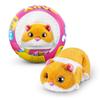 ZURU Хомяки Pets Alive Hamstermania (оранжевый) Электронный питомец, Интерактивный мяч-хомяк с более чем 20 звуками, для девочек и детей