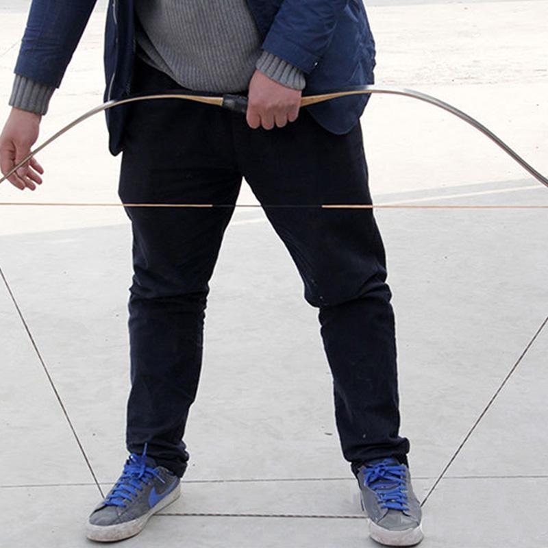 True Cowhide Archery Bowstring Install Tool Rope Cord Recurve Long Bow Stringer String Hunter