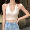 Internet Celebrity Summer Camisole Women's Inner Wear Sexy Halterneck Backless Short Outer Wear Top Tide