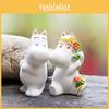 Resin Moomin Garden Figurines Hippo With Creative Craftsmanship For Promotional And Festive Gifts