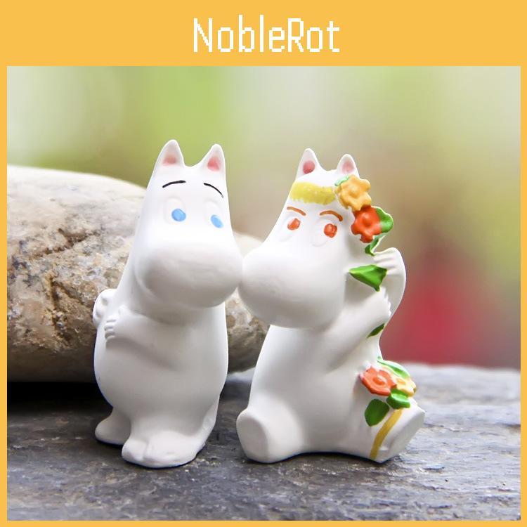 Resin Moomin Garden Figurines Hippo With Creative Craftsmanship For Promotional And Festive Gifts
