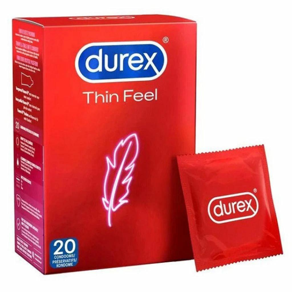 Thin condoms - Durex Thin Feel 20 pcs