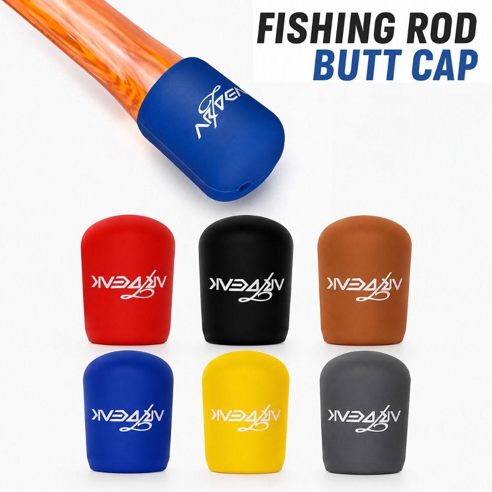 Universal Rod Butt Cap Anti-slip Fishing Rod End Cap Pole Accessories Pole Butt Cover