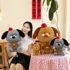 Funny Baba Dog Plush Toy Puppy Rag Doll Children Doll Girl Sleeping Throw Pillow Spoof Trick Gift