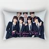 Boys Kpop Bangtan Bts Print Pillowcase Cover Bed Seat Square Pillow Cover Home