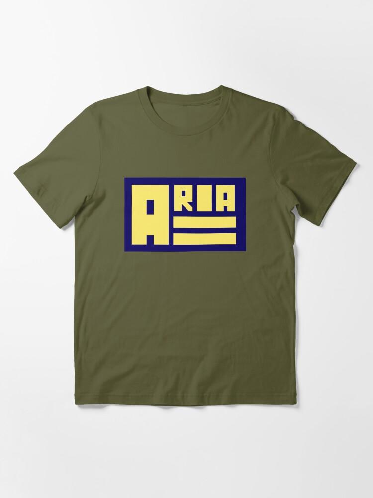 Базовая футболка с логотипом компании Aria Aria