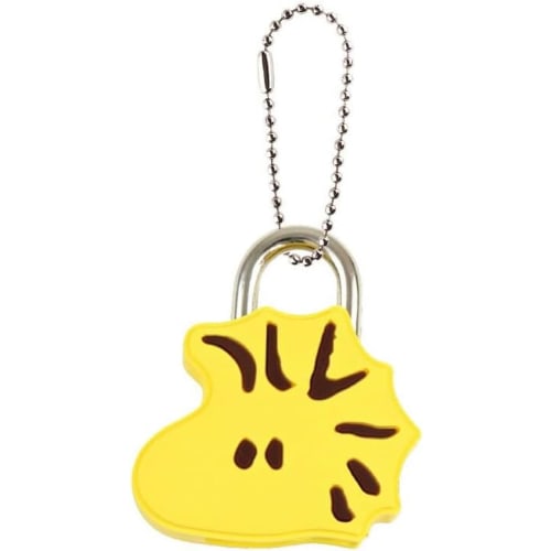 Tees Factory Snoopy Woodstock Mascot Padlock Keychain 229529 PEANUTS