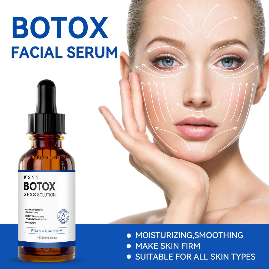 30 мл Укрепляющая сыворотка для лица Увлажняющая Питательная Сияющая Омолаживающая Уменьшает Мимические Морщины Действует Питает Увлажняет Делает Кожу Гладкой и Нежной