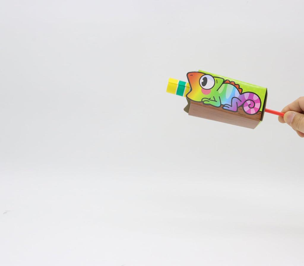 Тацуя Биёён Хамелеон x Набор Игрушек [Выдувная/Наматывающая Палочка] 12 Штук (Оптовая закупка) [Рождество/Новый год/Фестиваль/Мероприятие/Детская вечеринка/Уличный