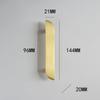 MFYS Creative Handles for Furniture Gold Light Luxury Wardrobe Pulls Simple Solid Brass Cabinet Handle Cupboard Door Knobs