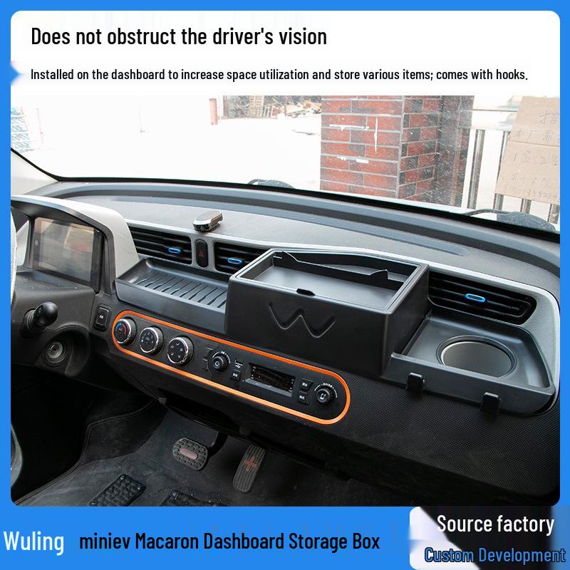 Dashboard and Center Console Storage Box for Wuling Hongguang Mini EV Macaron