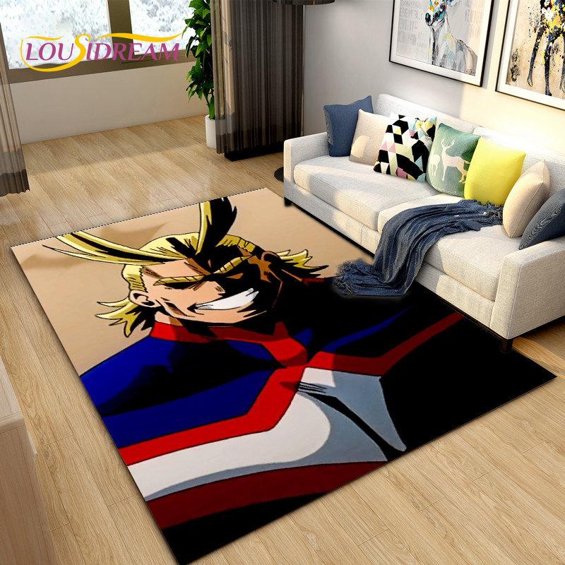 My Hero Academia, японский коврик в стиле аниме, коврик для гостиной, спальни, дивана, коврик для двери, детский нескользящий напольный коврик