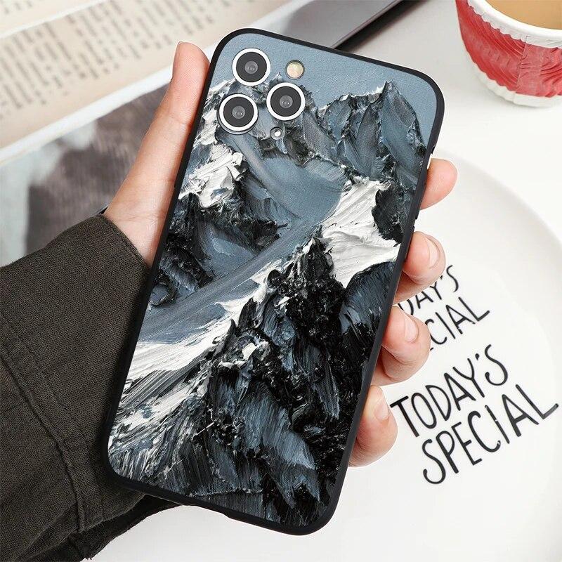 Анимация Прекрасный мягкий модный телефон для Iphone 6s Mini Max 13 XR 6 Plus 11 8 14 XS 12 Pro X 7, силиконовый мягкий прямой силиконовый чехол из ТПУ