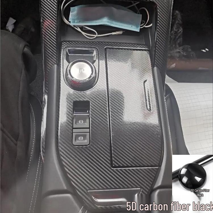 21st Gen Haval H6 Interior Carbon Fiber Gear Shift Decor Stickers