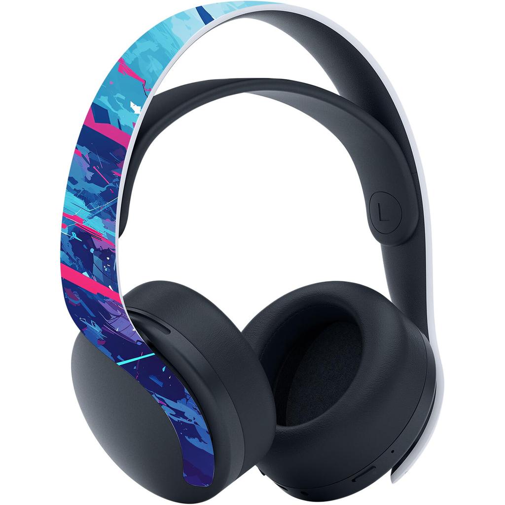 Наклейка наклейка для консоли PlayVital ps5 наклейка виниловая наклейка для контроллера ps5 гарнитура пульт дистанционного управления зарядная станция (версия на диске), & & & [Неон