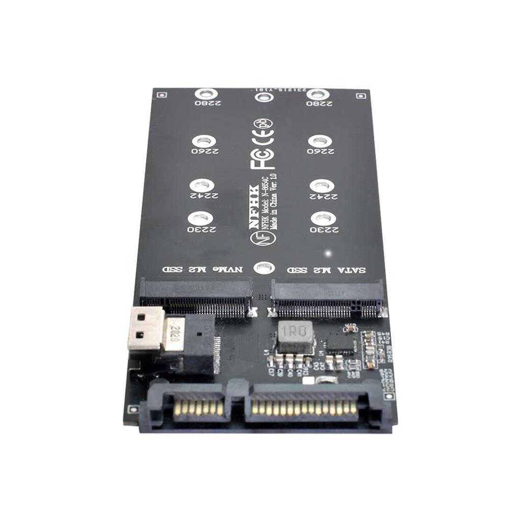 Адаптер NFHK SSD NVME PCIe SSD SATA для комплекта U2 NGFF M Key SF-8654 SF-8654