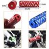 Cylindrical Mountain Bike Metal Wheel Tyre Road Bike Foot Pegs Footrest Stunt Pegs Axle Pedal