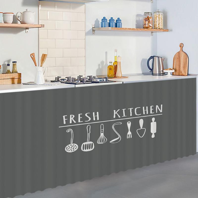 Шторы на окна и двери без пробивания, кухонный шкаф, столешница, шкаф, короткая штора, бытовая мебель, пылезащитный чехол, самоклеящийся