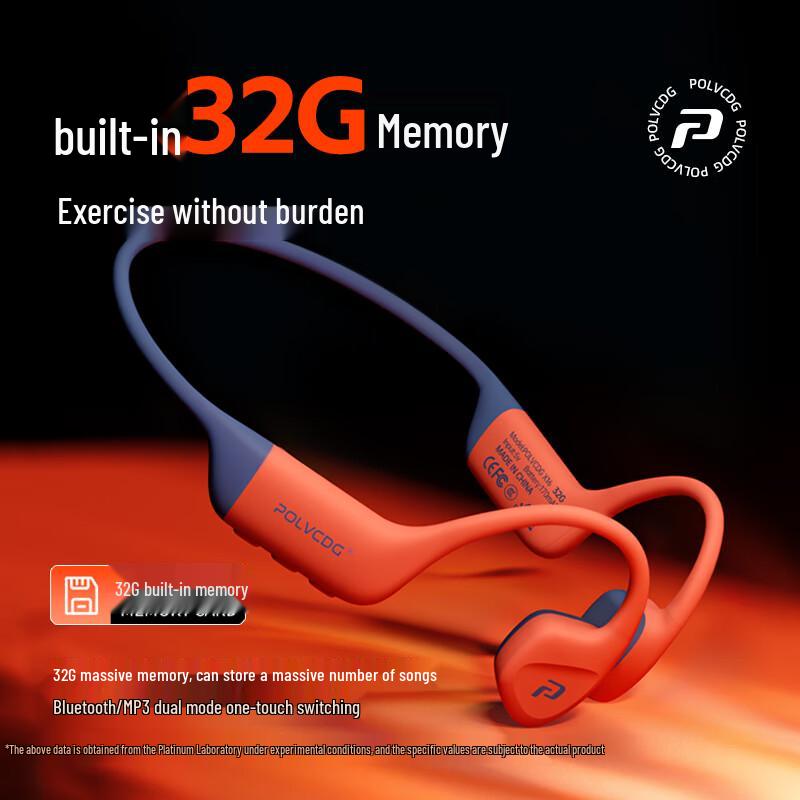 Bodian X16 IPX8 Waterproof Bone Conduction Sports Headphones