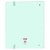 Папка-регистратор - Safta - Мятный - 4 кольца 35 мм - 100 листов A4 - Разделители в комплекте