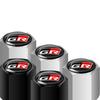 Car Wheel Tire Stem Air Valve Caps Rim Plugs For Toyota GR Sport Gazoo Racing Yaris Corolla Hilux Supra C-HR 86 Tyre Accessories VE4