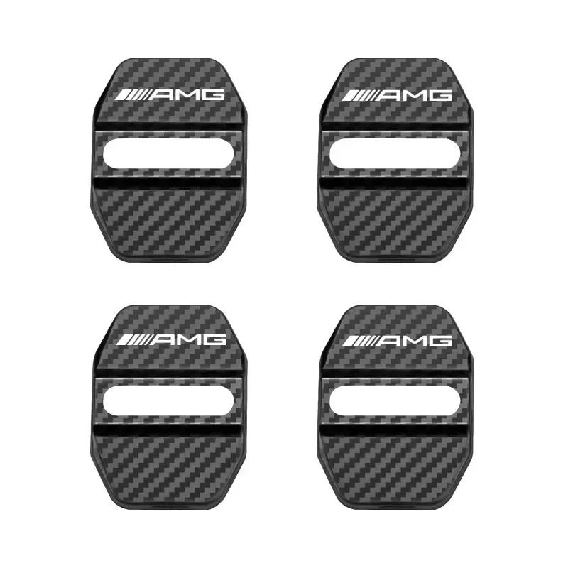Для Mercedes Benz W212 W204 W211W168 W213 W205 W210 W124 Декорация замка двери защита от ржавчины Нержавеющая сталь Пластиковая крышка