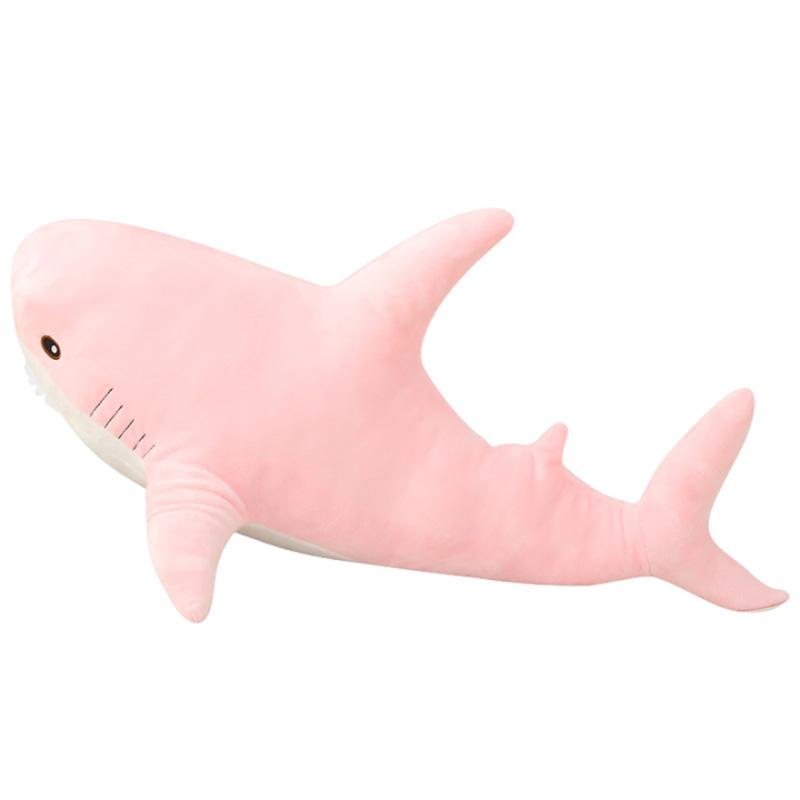 15-140cm Kawaii Shark Plush Toy Big Stuffed Animal Super Soft Colorful Doll Whale Large Long Sleeping Pillow Party Gift for Kids