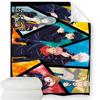 Anime Jujutsu Kaisen Soft Throw Blanket Throw Blanket Soft Cartoon Printed Bedspread Bedspread Sofa Gift Tv Blanket