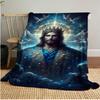 Virgin Angels Throw Soft Comfortable All Seasons Blanket Perfect Gift Couch Office Nap Outdoor Travel Blanket
