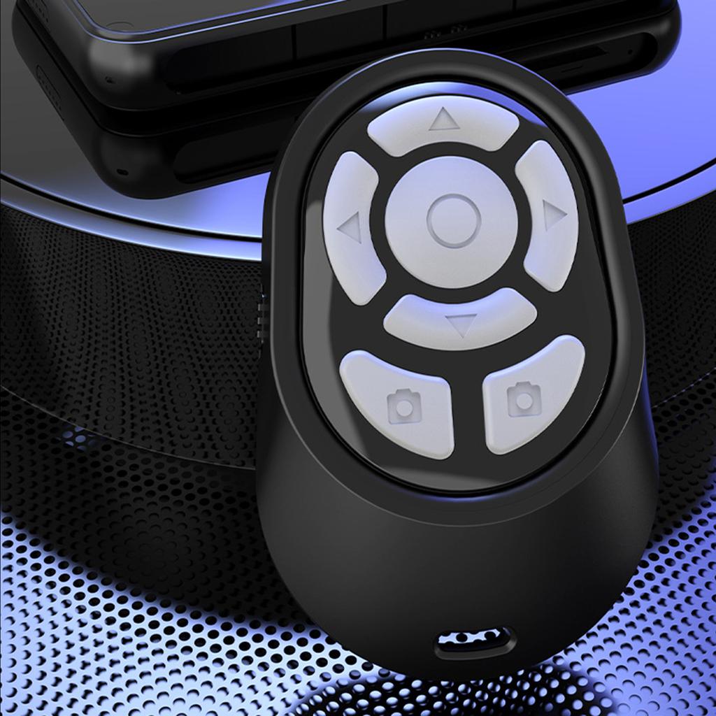 Перезаряжаемая беспроводная камера с функцией перелистывания страниц, кнопка спуска затвора для фотосъемки, встроенный аккумулятор емкостью 200 мАч для презентаций