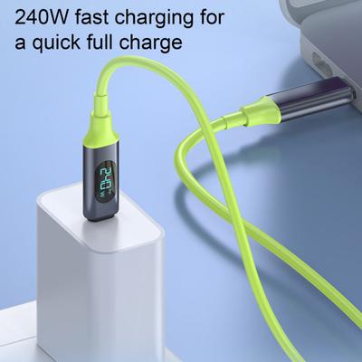 Кабель для передачи данных 240 Вт E-MARKER Провод для быстрой зарядки мобильных устройств со смарт-чипом Высокоскоростная передача данных 480 Мбит/с Зарядный кабель