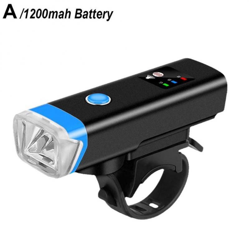 Bicycle Light with Horn Bike Horn-light USB Rechargeable LED Lighting Front Flashlight for Mtb Cycling Lamp Electric Horn 7