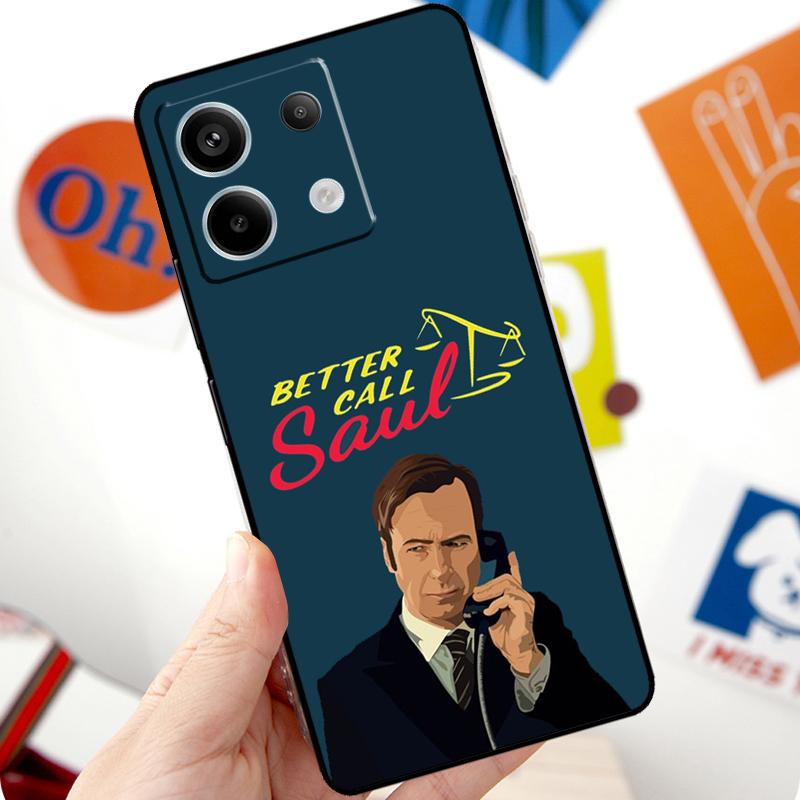 Чехол Better Call Saul для Xiaomi Redmi Note 11 10 12 13 14 Pro 10S 11S 12S Чехол для Redmi 15 10C 13C 12C 14C
