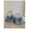 IELGY Denim Bag Summer Fashion All-Match One-Shoulder Large-Capacity Commuter Tote Bag