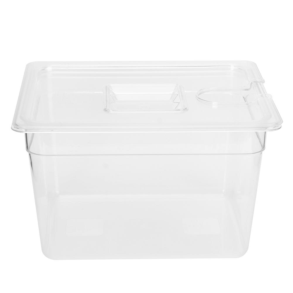 Складной контейнер Sous Vide объемом 11 л с откидной крышкой для циркуляционного аппарата Sous Vide Culinary Precision Cooker