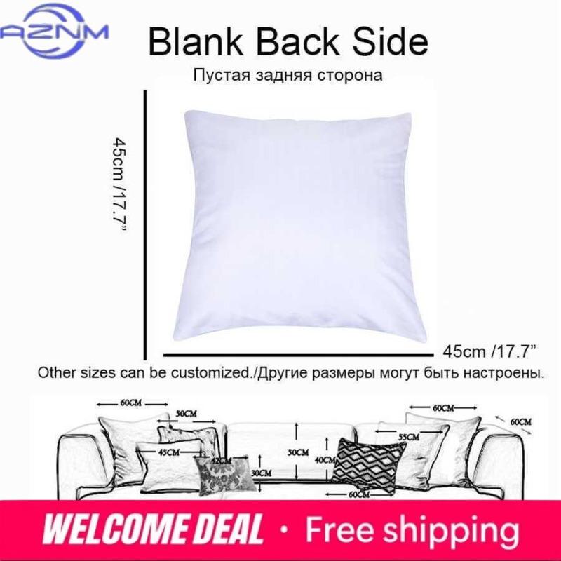 Home Decor Christmas-Themed Pillow Covers Suitable For Sofa Bedroom Car Pillow Cover Cushion Rectangular Back Cushion