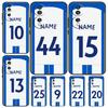 Custom Football Number Name Case For Honor Magic 5 Lite Pro 50 70 90 8X 9X X6 X7 X8 X9 Honor X6a X7a X8a X9a X9b Cover
