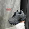 Детские ретро-кроссовки в стиле "Dad shoes" Осень/Зима 2025: Модные, легкие кроссовки для бега для мальчиков и девочек с дополнительным хлопковым комфортом.