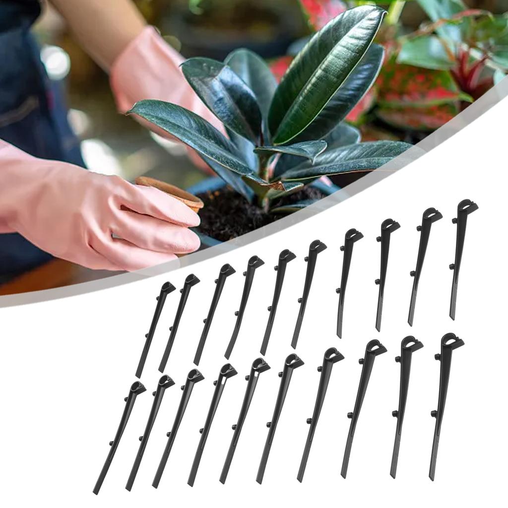 20 шт. Поддерживайте чистоту водостоков с помощью универсальной щетки для водостоков, которая остается на месте. Черные пластиковые зажимы. Зажимы для щетки для водостоков.