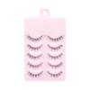 Anime Cosplay Faux Mink Lashes 5 Pairs Segmented False Eyelashes Nude Makeup  Party Supplies